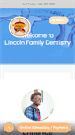 Mobile Screenshot of lincolnfamilydentistry.com